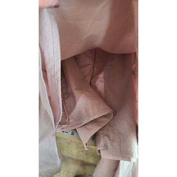 Free People Fairy Boho Women Top Medium Bell Sleeve Pink So Obviously Yours Bows - Picture 13 of 13